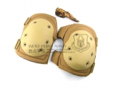 BlackHawk 黑鹰 808300CT Advanced Tactical Knee Pads V.2 地狱风暴战术护膝/棕色