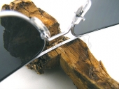 美国AO太阳镜 "飞行官"55号压光银 OP-55M POLARIZED 偏光镜片