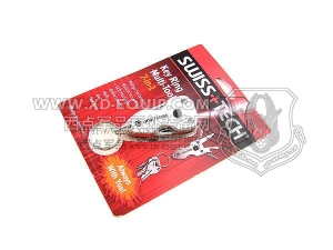SWISS+TECH 瑞士科技 Key Ring Multi-Tool 7-in-1 7合1钥匙扣工具