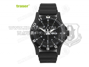 [全球联保] 瑞士机芯 Traser P6600 美君现役君用手表橡胶表带