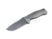 Lion Steel 意大利狮子 SR-1DLG Damascus 大马士革蜥蜴纹手工“折”