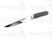 Muela 西班牙鹿牌 新版 GRED14A  MoV 铬钼钒合金马氏体钢手工雄鹿角柄“直”