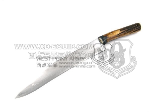 Takeshi Saji 佐治武士 TS-1011 鹿角柄折返剑9.5“直”