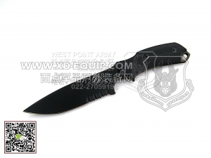 Bastinelli 巴斯蒂内利 BAS04V2S “RED V2”N690C钢 法国特种部队&laquo;LE RAID&raquo;手工定制“直”