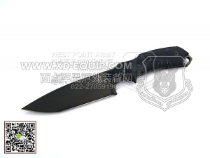 Bastinelli 巴斯蒂内利 BAS04V2 “RED V2”N690C钢 法国特种部队&laquo;LE RAID&raquo;手工定制“直”