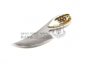 Takeshi Saji 佐治武士 TS-2034 鹿角手工平刃2.5寸“直”