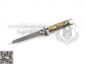 FOX Knives 意大利狐狸 20CRB 白牛角柄侧跳