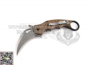 FOX Knives 意大利狐狸 479ESW“Karambit  虎爪”N690Co钢 G-10柄 防卫“折”