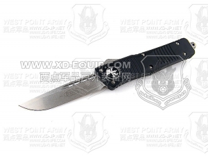 Microtech 微技术 Combat Troodon 143-10 ELMAXN恐龙 石洗单锋全刃直跳