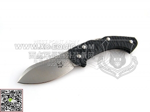 FOX Knives 意大利狐狸 FX-305 ZERO BY ANS&Oslash; DESIGN N690Co钢 FRN柄 “折”