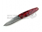 MCUSTA 传世家徽 MCUSTA-78D 大马士革钢 槌 红木柄“折”