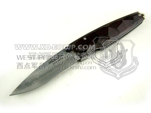 MCUSTA 传世家徽 MCUSTA-79D 大马士革钢 槌 非洲黑乌木 “折”