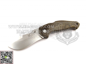 FOX Knives 意大利狐狸 FX-306 “MOJO DESIGN BY ANS&Oslash;”N690Co钢 米卡塔柄“折”