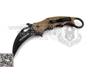 FOX Knives 意大利狐狸 479E“Karambit  虎爪”N690Co钢 G-10柄 防卫“折”