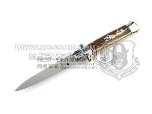 FOX Knives 意大利狐狸 20CE 鹿角柄侧跳
