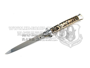FOX Knives 意大利狐狸 28CE 鹿角柄侧跳