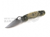 Spyderco 蜘蛛 C81GPCMO2 Para-Military G-10 迷彩柄美君伞兵“折”