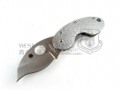 Spyderco 蜘蛛 C29PET 蟋蟀掌中小“折”不锈钢压纹柄
