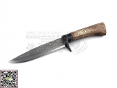 Kanetsune 关兼常 KB-447 ENCHOU 岡长 "蓝钢2号15层大马士革 橡木柄